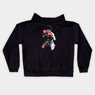 Muay Thai Anime Retro Kids Hoodie